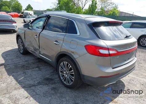 2016 Lincoln Mkx Reserve из США, поврежденный, VIN 2LMTJ8LR5GBL77323